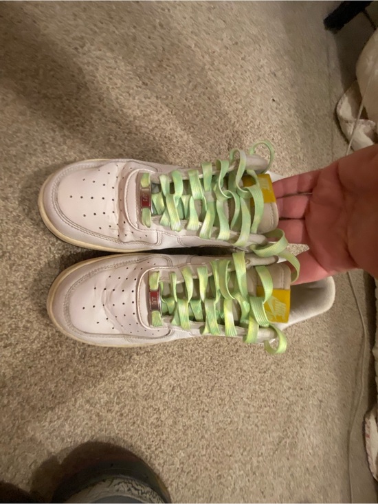 Nike Shoes - Nike 2019 White Air Force 1’s in Daisy color way.